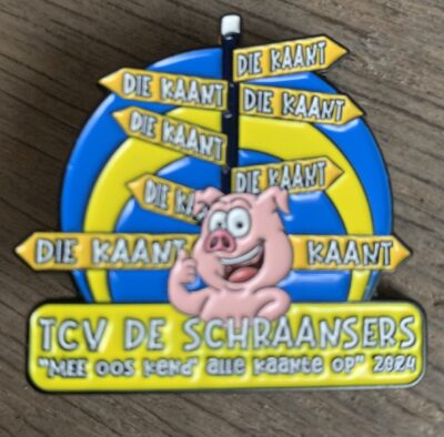 Carnavals embleem 2024 Mee oos kend'alle kaante op